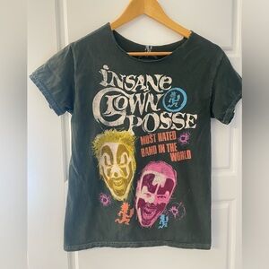 Insane Clown Posse Dark Green  Tee shirt Small Metal Band